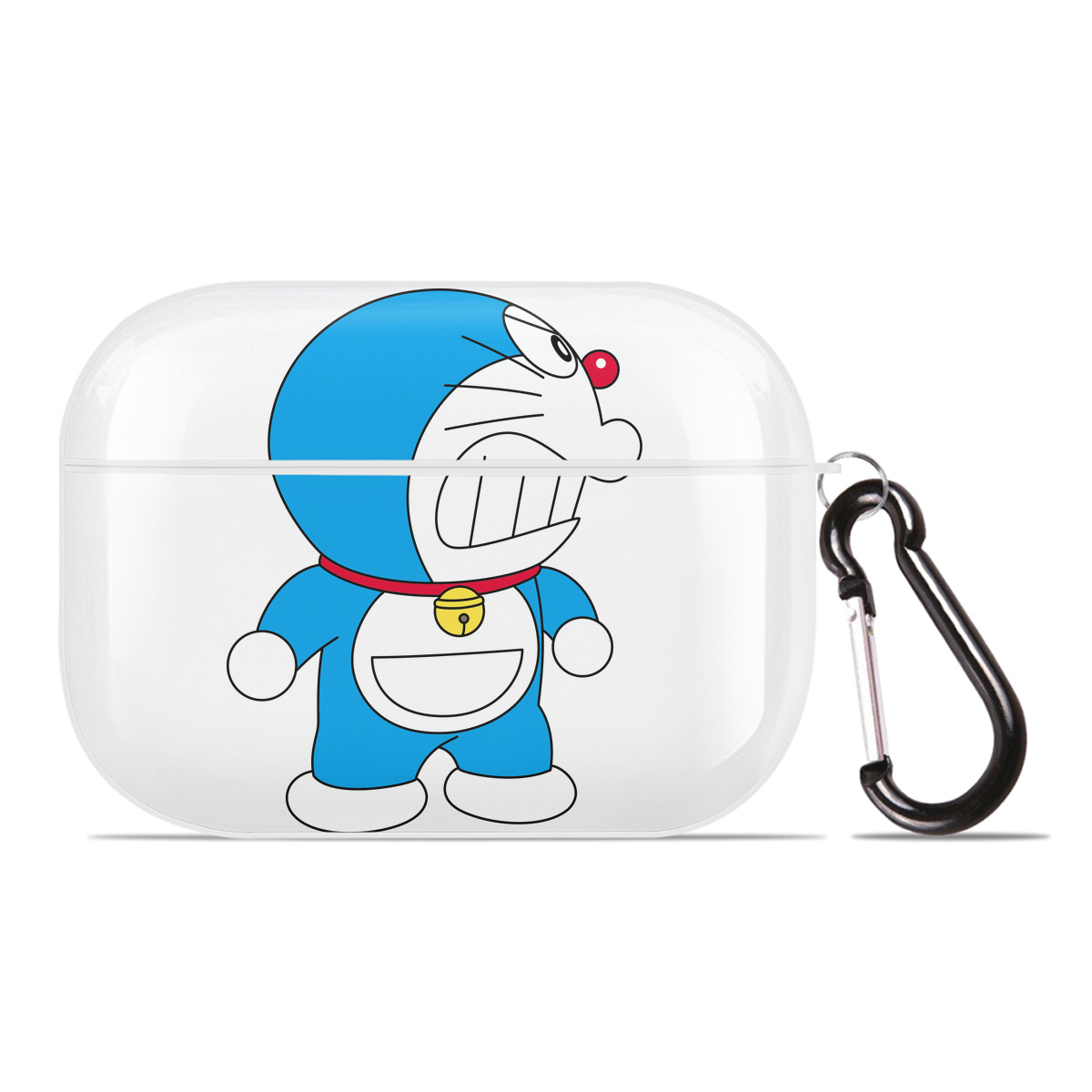 （画像用） ドラえもん Doraemon 【AirPods Pro用】ハードシェル保護ケース 耐衝撃・防指紋・カラビナ付き商品仕様
