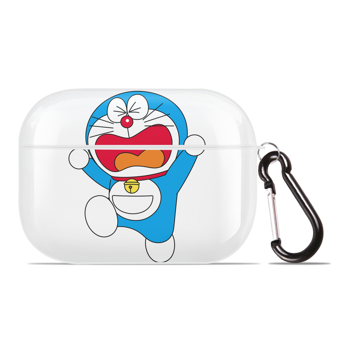 （画像用） ドラえもん Doraemon 【AirPods Pro用】ハードシェル保護ケース 耐衝撃・防指紋・カラビナ付き商品仕様