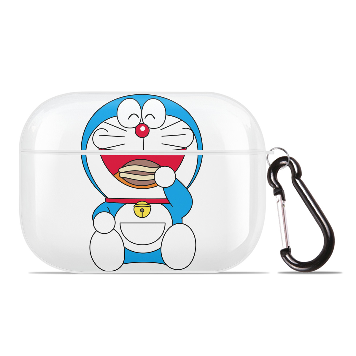 （画像用） ドラえもん Doraemon 【AirPods Pro用】ハードシェル保護ケース 耐衝撃・防指紋・カラビナ付き商品仕様