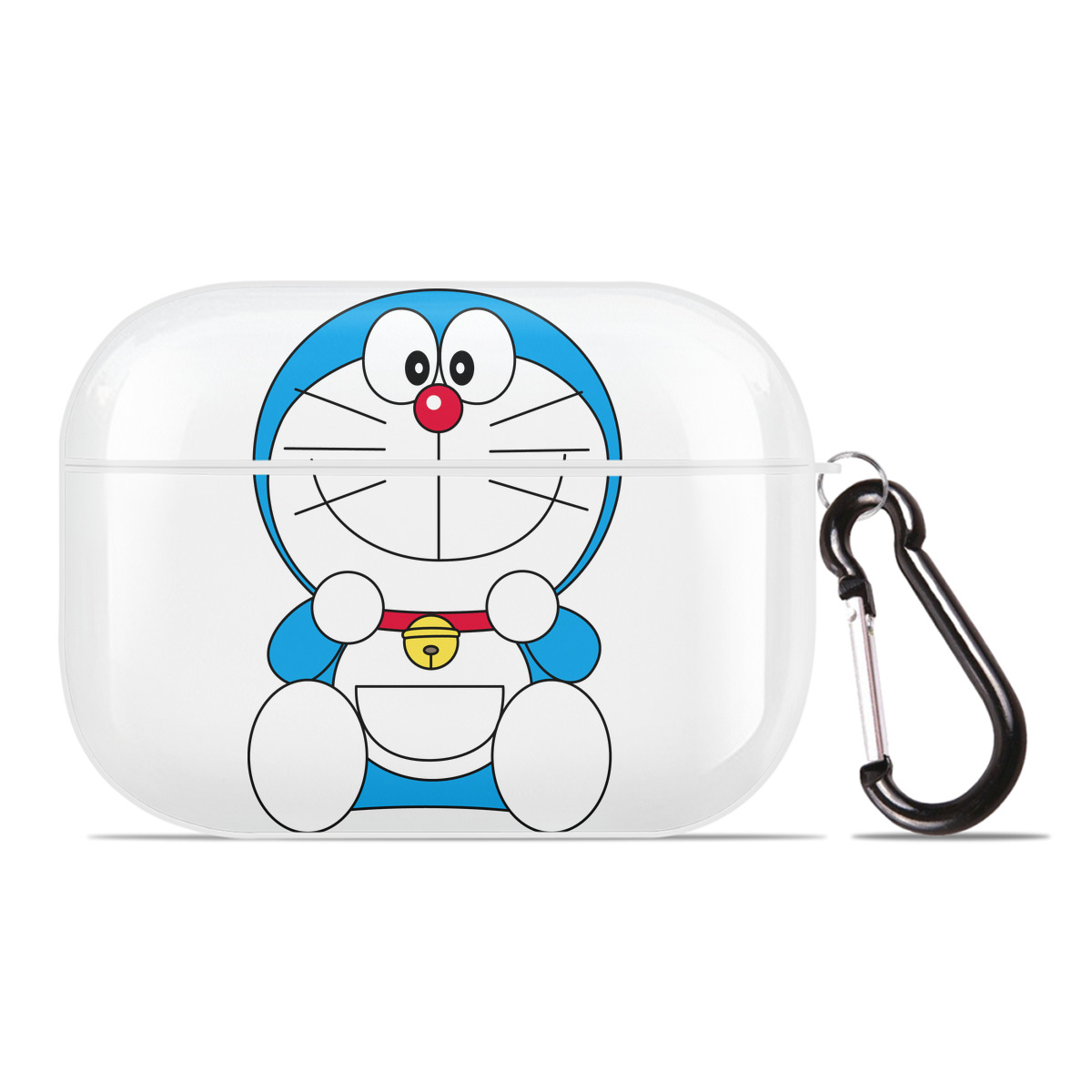 （画像用） ドラえもん Doraemon 【AirPods Pro用】ハードシェル保護ケース 耐衝撃・防指紋・カラビナ付き商品仕様