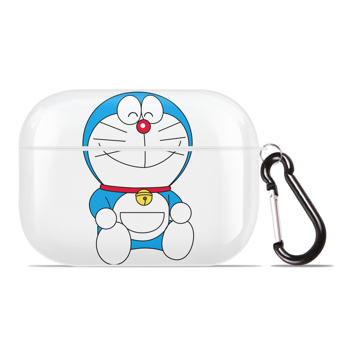 （画像用） ドラえもん Doraemon 【AirPods Pro用】ハードシェル保護ケース 耐衝撃・防指紋・カラビナ付き商品仕様