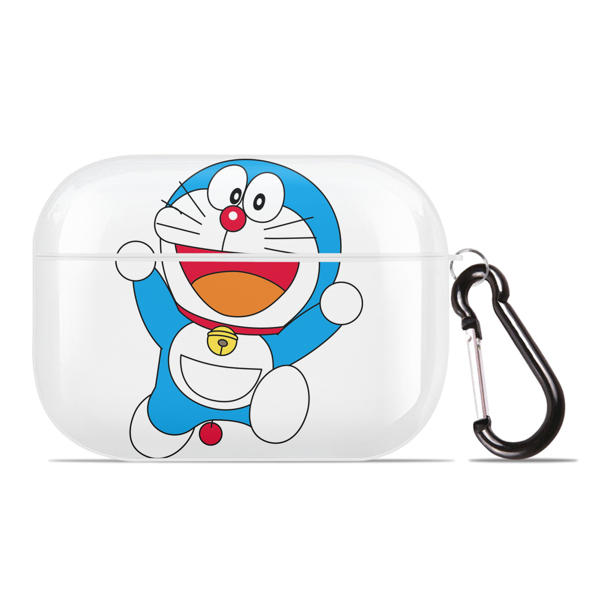 （画像用） ドラえもん Doraemon 【AirPods Pro用】ハードシェル保護ケース 耐衝撃・防指紋・カラビナ付き商品仕様