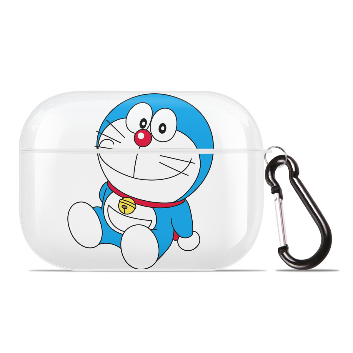 （画像用） ドラえもん Doraemon 【AirPods Pro用】ハードシェル保護ケース 耐衝撃・防指紋・カラビナ付き商品仕様
