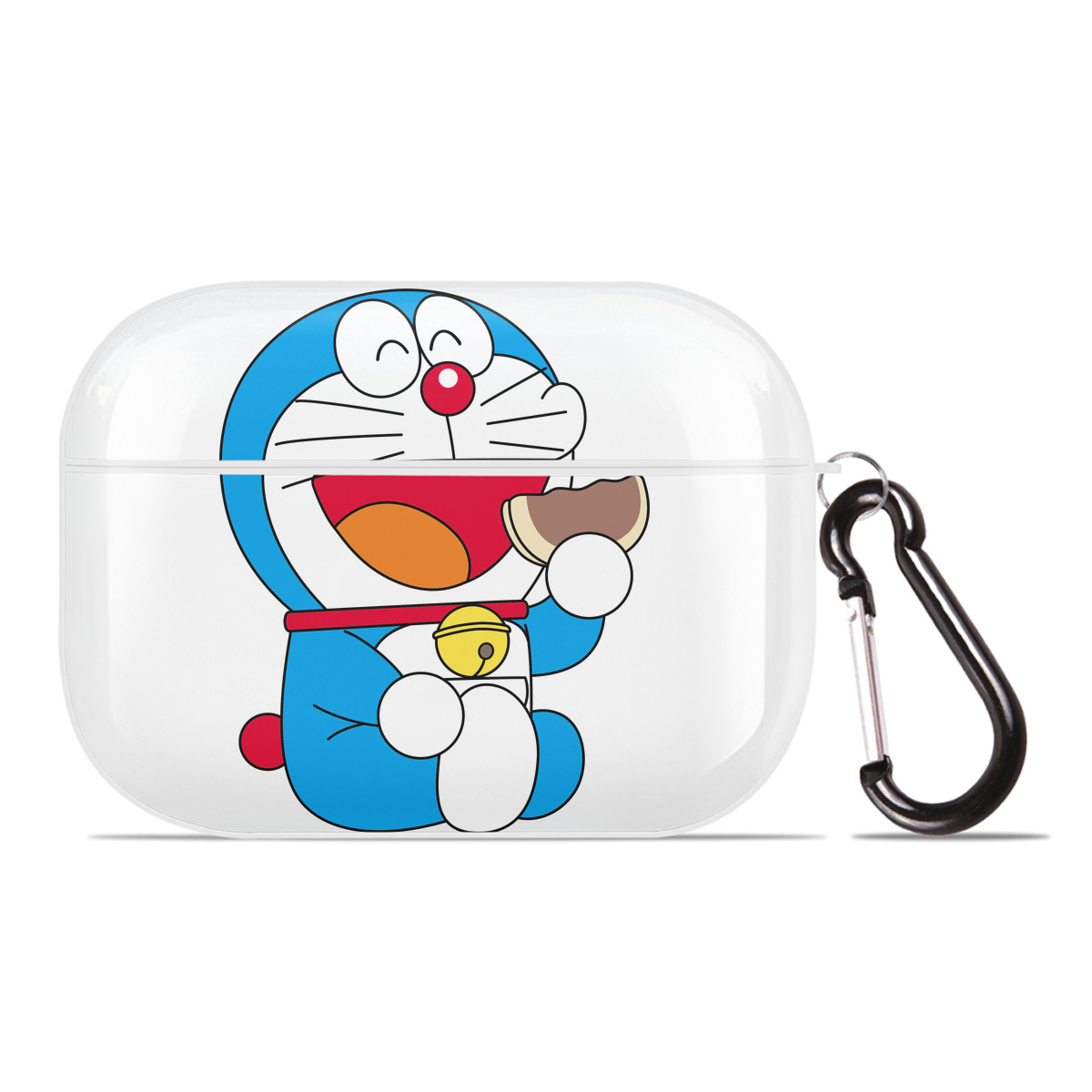 （画像用） ドラえもん Doraemon 【AirPods Pro用】ハードシェル保護ケース 耐衝撃・防指紋・カラビナ付き商品仕様