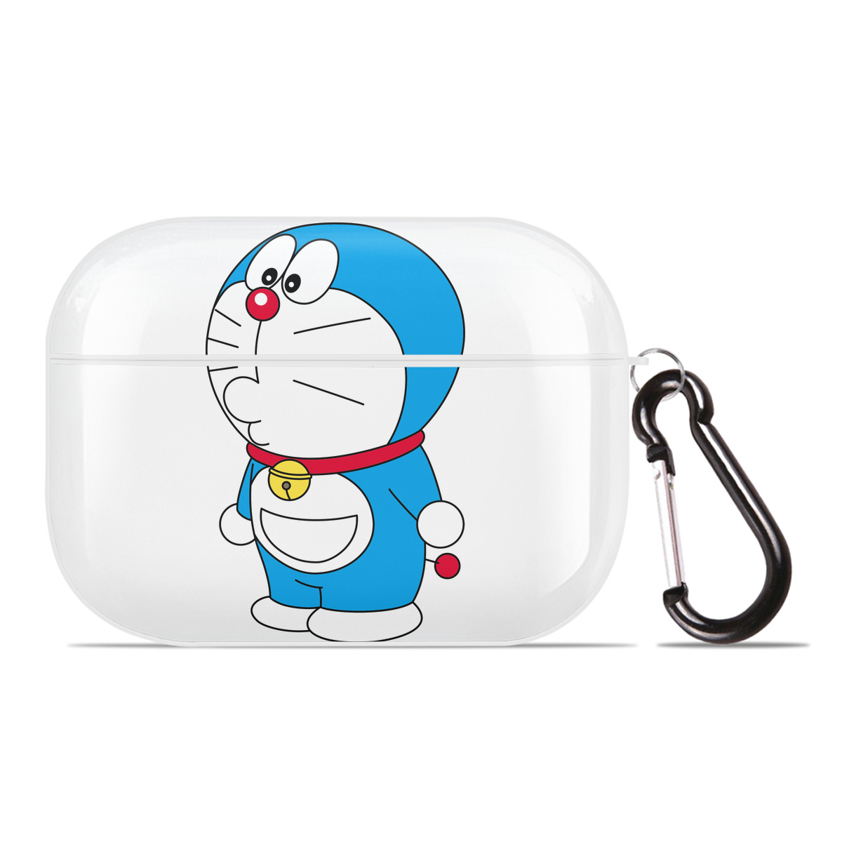 （画像用） ドラえもん Doraemon 【AirPods Pro用】ハードシェル保護ケース 耐衝撃・防指紋・カラビナ付き商品仕様