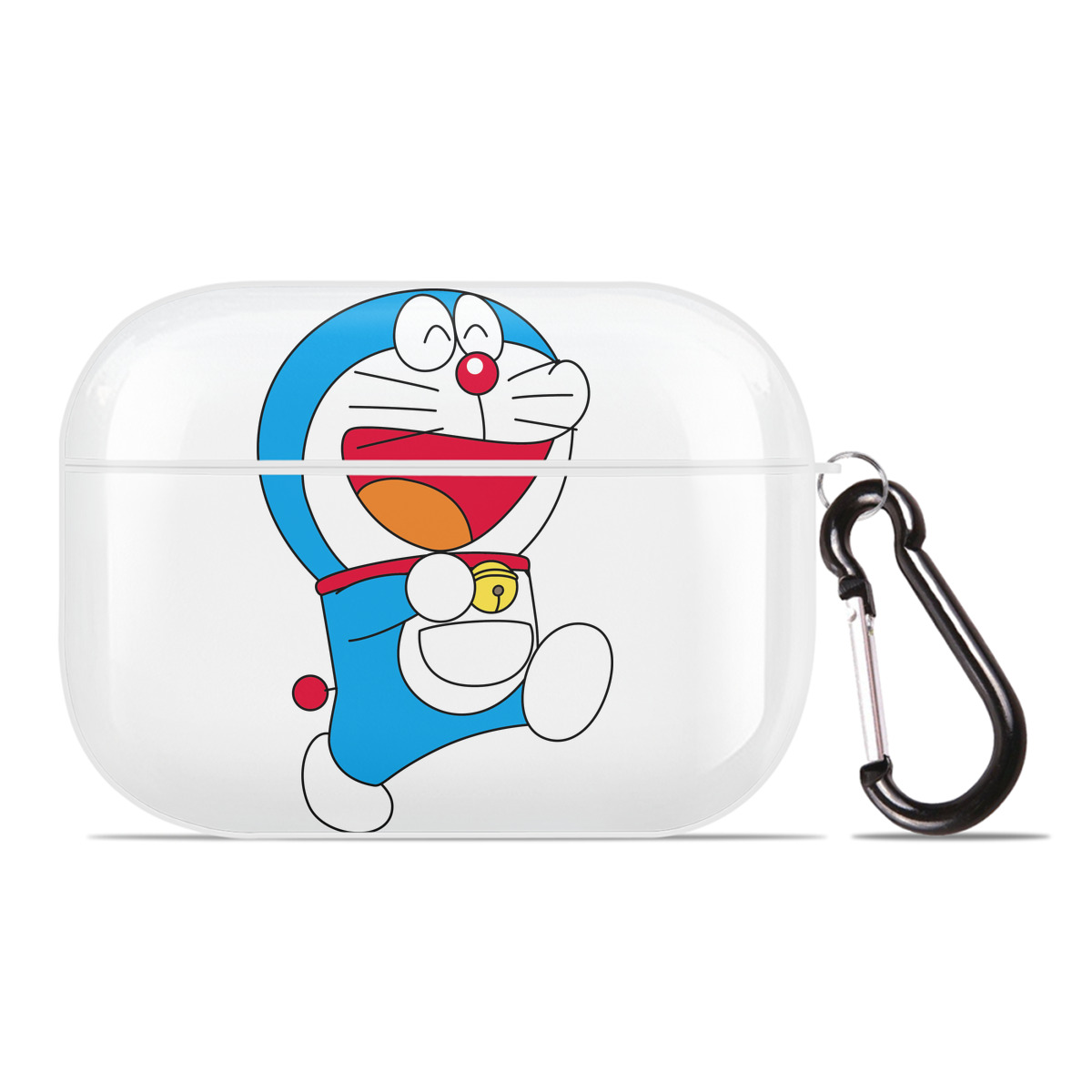 （画像用） ドラえもん Doraemon 【AirPods Pro用】ハードシェル保護ケース 耐衝撃・防指紋・カラビナ付き商品仕様
