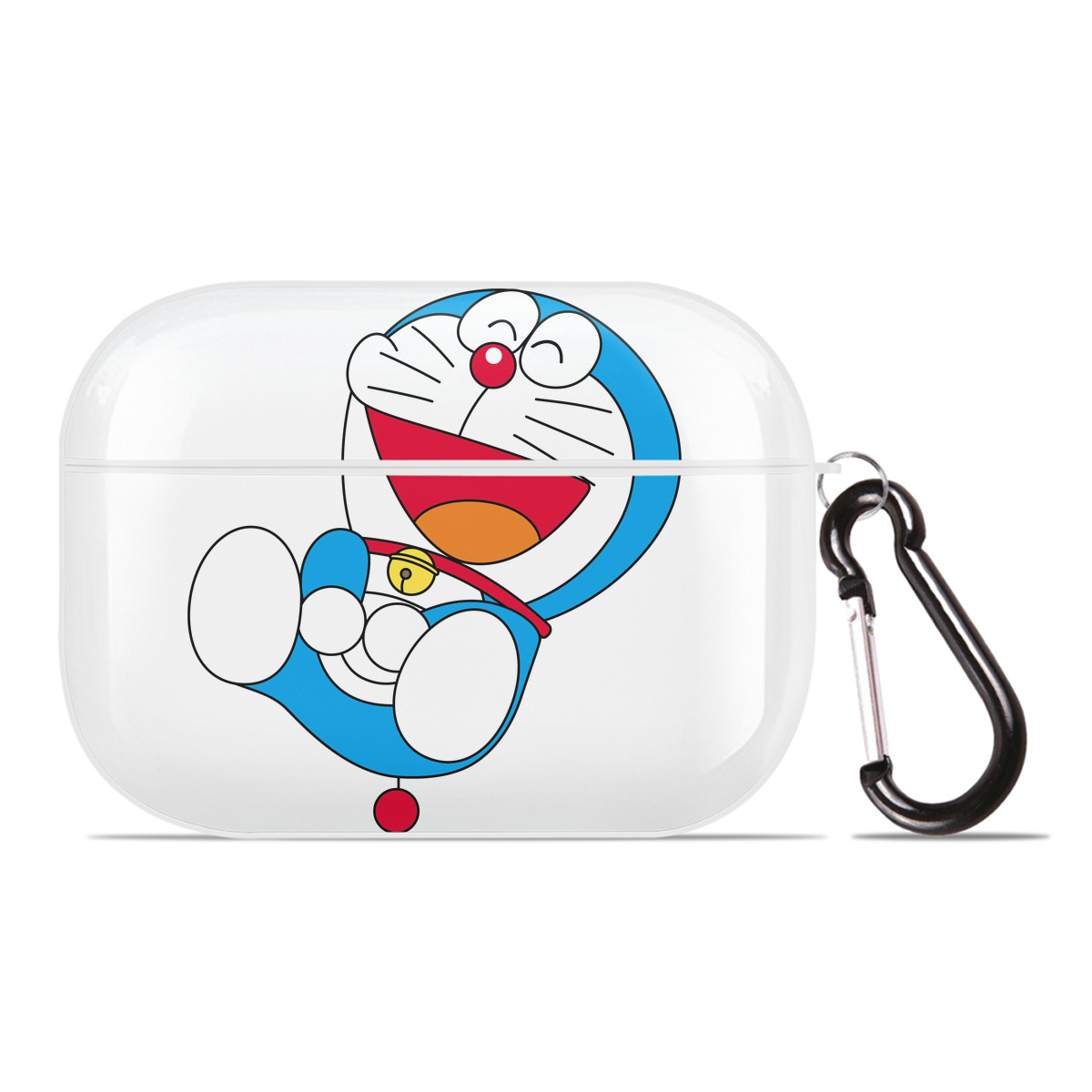 （画像用） ドラえもん Doraemon 【AirPods Pro用】ハードシェル保護ケース 耐衝撃・防指紋・カラビナ付き商品仕様