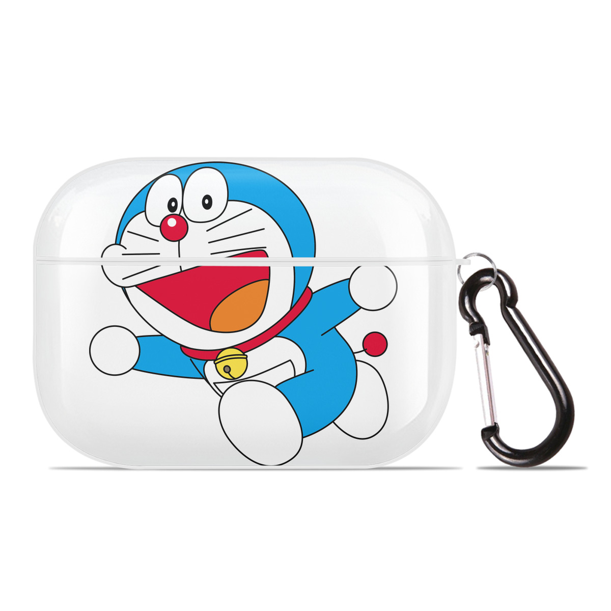 （画像用） ドラえもん Doraemon 【AirPods Pro用】ハードシェル保護ケース 耐衝撃・防指紋・カラビナ付き商品仕様
