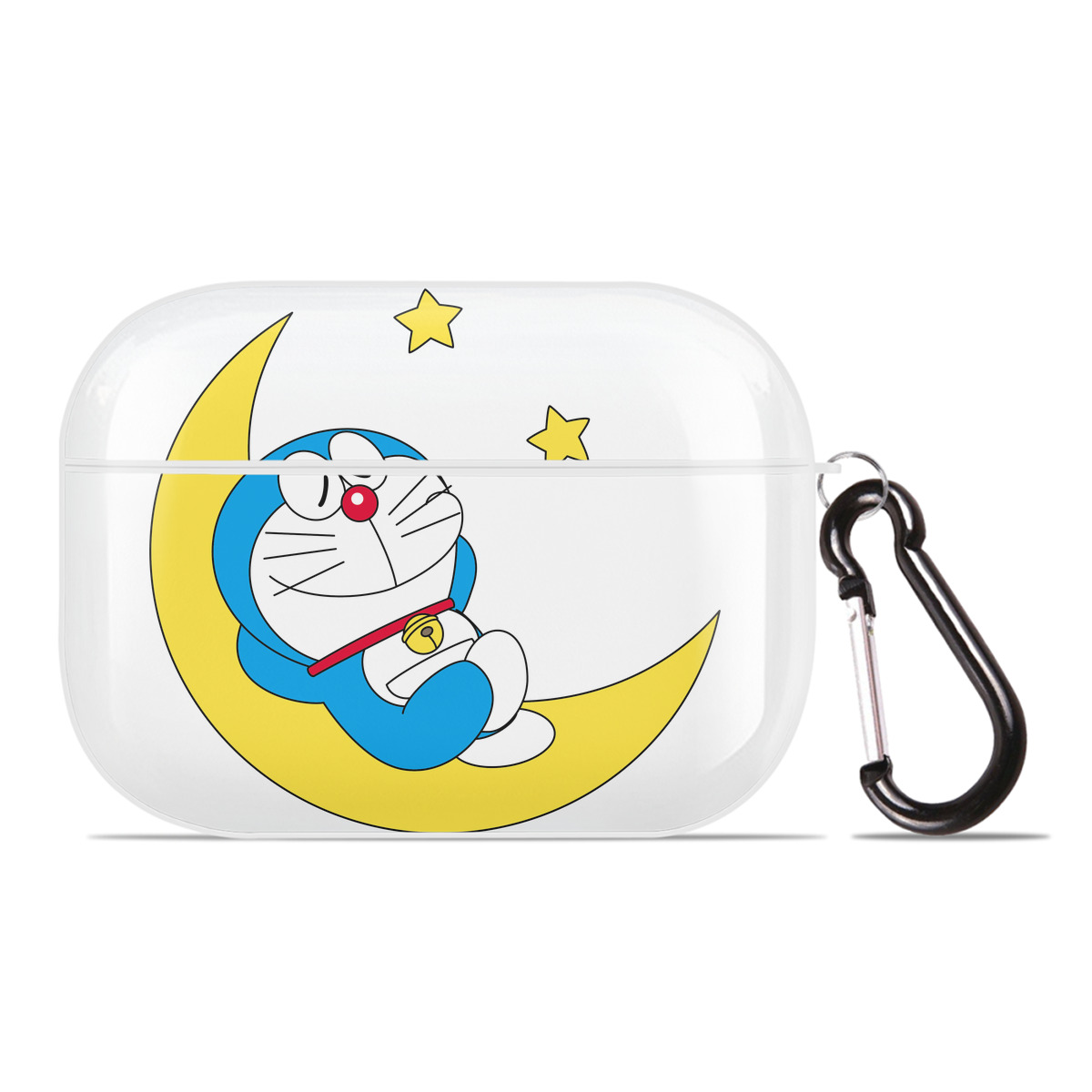 （画像用） ドラえもん Doraemon 【AirPods Pro用】ハードシェル保護ケース 耐衝撃・防指紋・カラビナ付き商品仕様