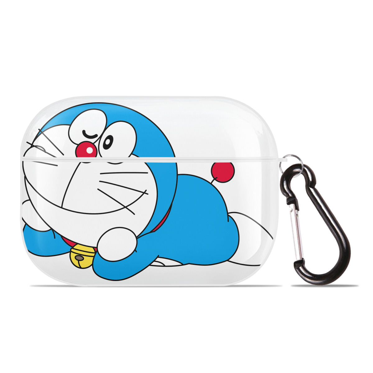 （画像用） ドラえもん Doraemon 【AirPods Pro用】ハードシェル保護ケース 耐衝撃・防指紋・カラビナ付き商品仕様