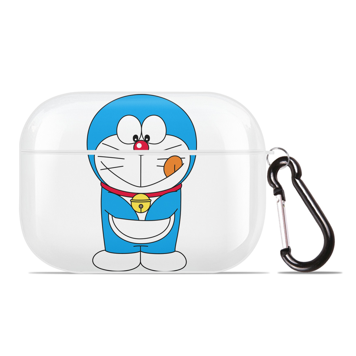 （画像用） ドラえもん Doraemon 【AirPods Pro用】ハードシェル保護ケース 耐衝撃・防指紋・カラビナ付き商品仕様