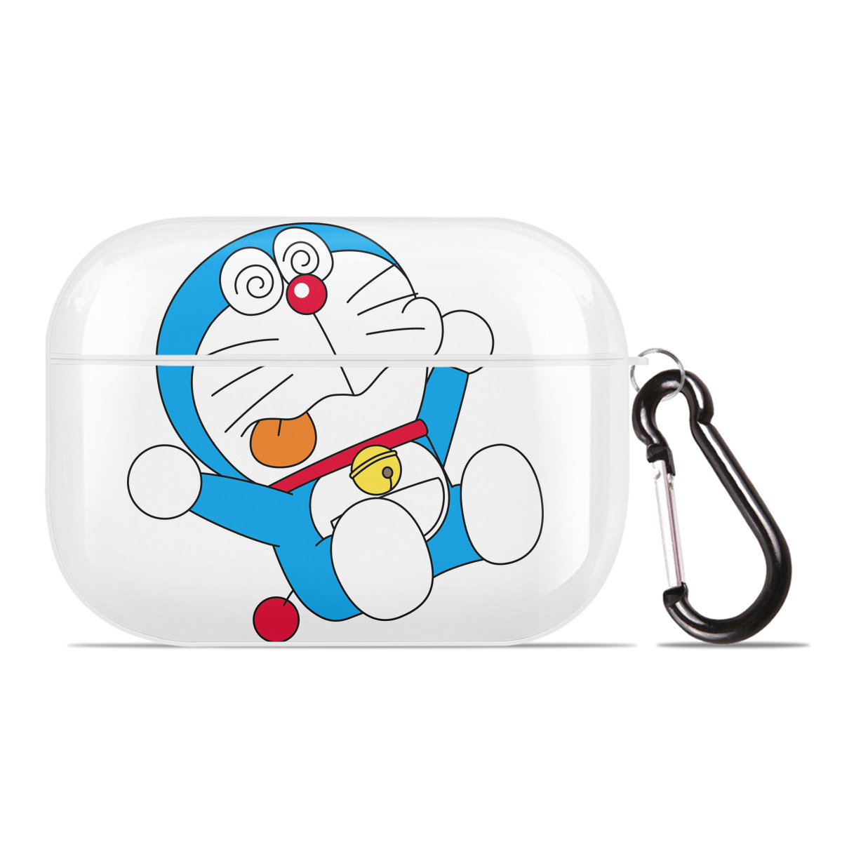 （画像用） ドラえもん Doraemon 【AirPods Pro用】ハードシェル保護ケース 耐衝撃・防指紋・カラビナ付き商品仕様