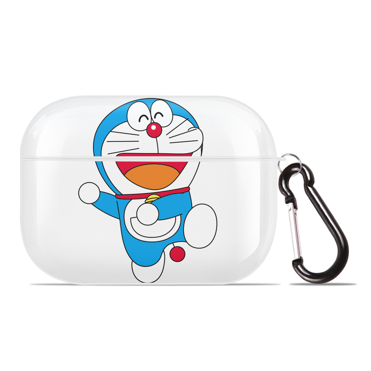 （画像用） ドラえもん Doraemon 【AirPods Pro用】ハードシェル保護ケース 耐衝撃・防指紋・カラビナ付き商品仕様