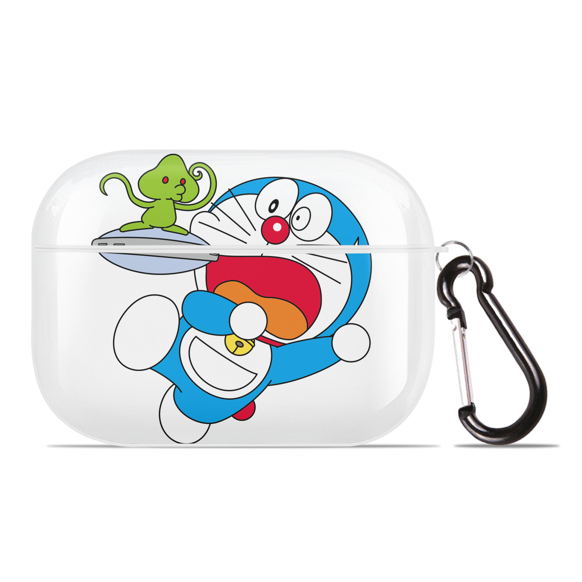 （画像用） ドラえもん Doraemon 【AirPods Pro用】ハードシェル保護ケース 耐衝撃・防指紋・カラビナ付き商品仕様