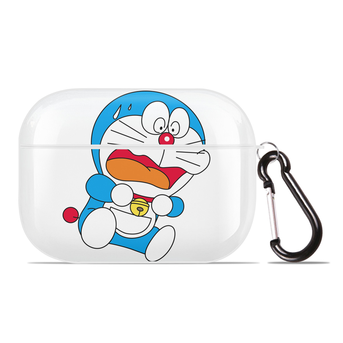 （画像用） ドラえもん Doraemon 【AirPods Pro用】ハードシェル保護ケース 耐衝撃・防指紋・カラビナ付き商品仕様