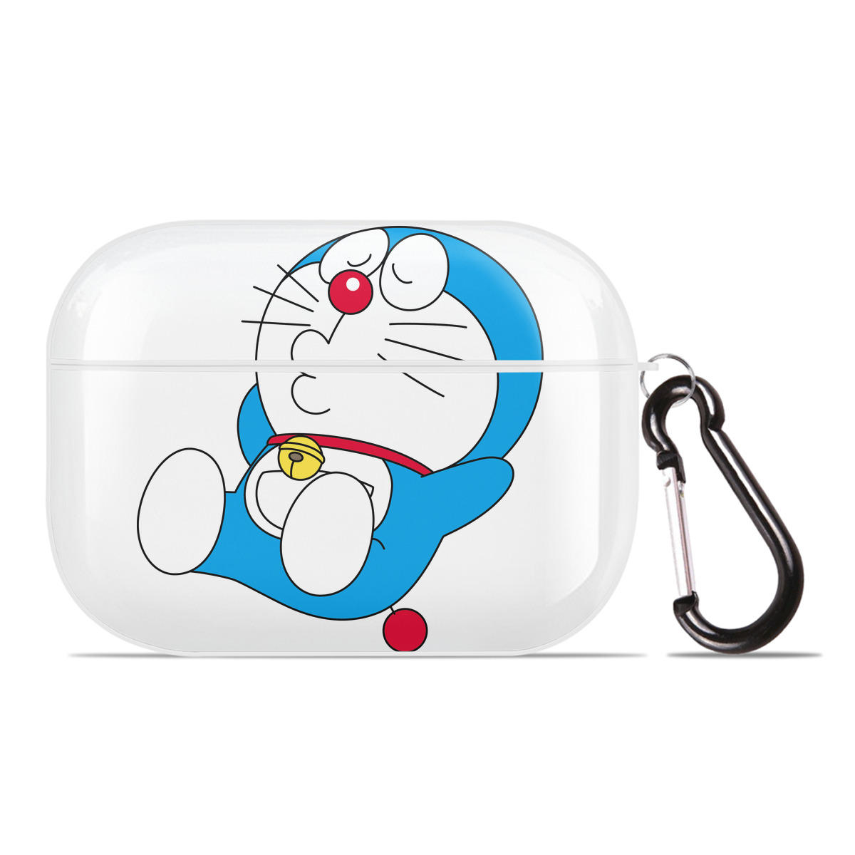 （画像用） ドラえもん Doraemon 【AirPods Pro用】ハードシェル保護ケース 耐衝撃・防指紋・カラビナ付き商品仕様