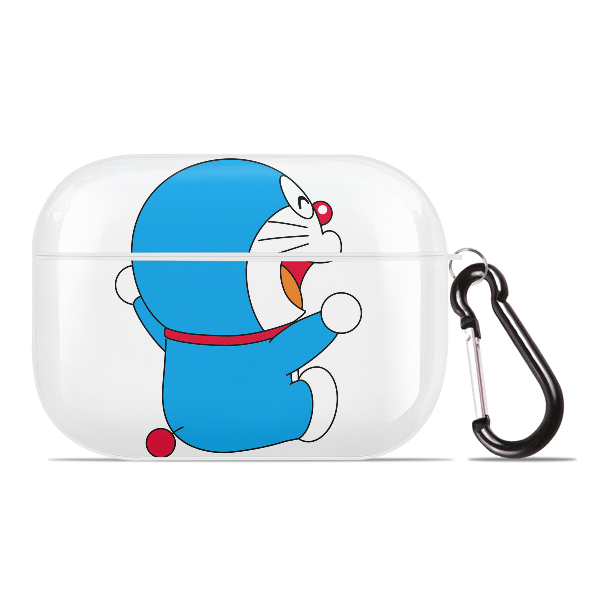 （画像用） ドラえもん Doraemon 【AirPods Pro用】ハードシェル保護ケース 耐衝撃・防指紋・カラビナ付き商品仕様