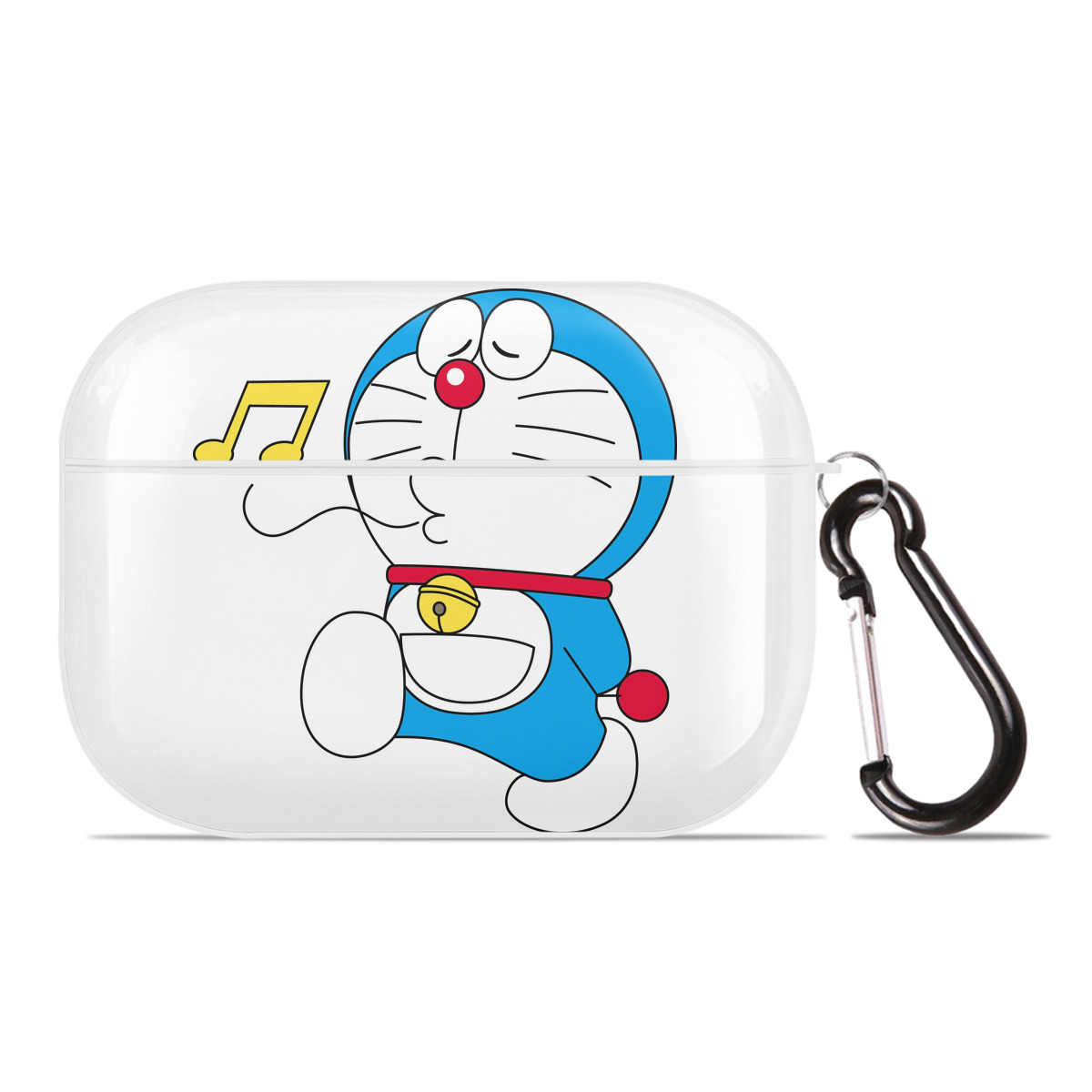 （画像用） ドラえもん Doraemon 【AirPods Pro用】ハードシェル保護ケース 耐衝撃・防指紋・カラビナ付き商品仕様