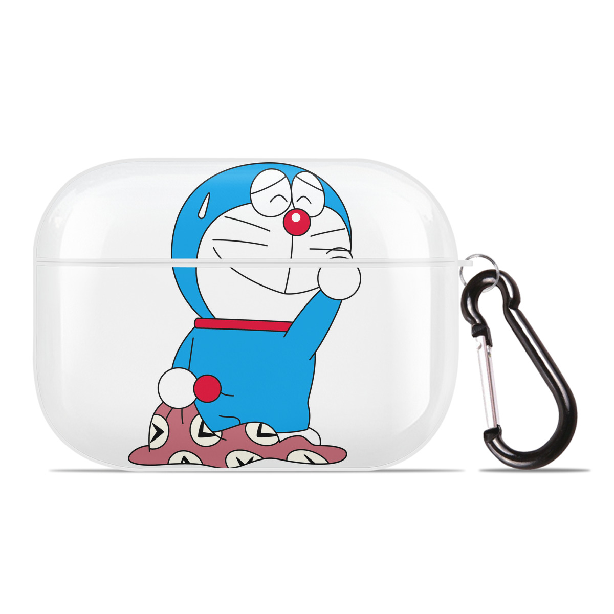 （画像用） ドラえもん Doraemon 【AirPods Pro用】ハードシェル保護ケース 耐衝撃・防指紋・カラビナ付き商品仕様