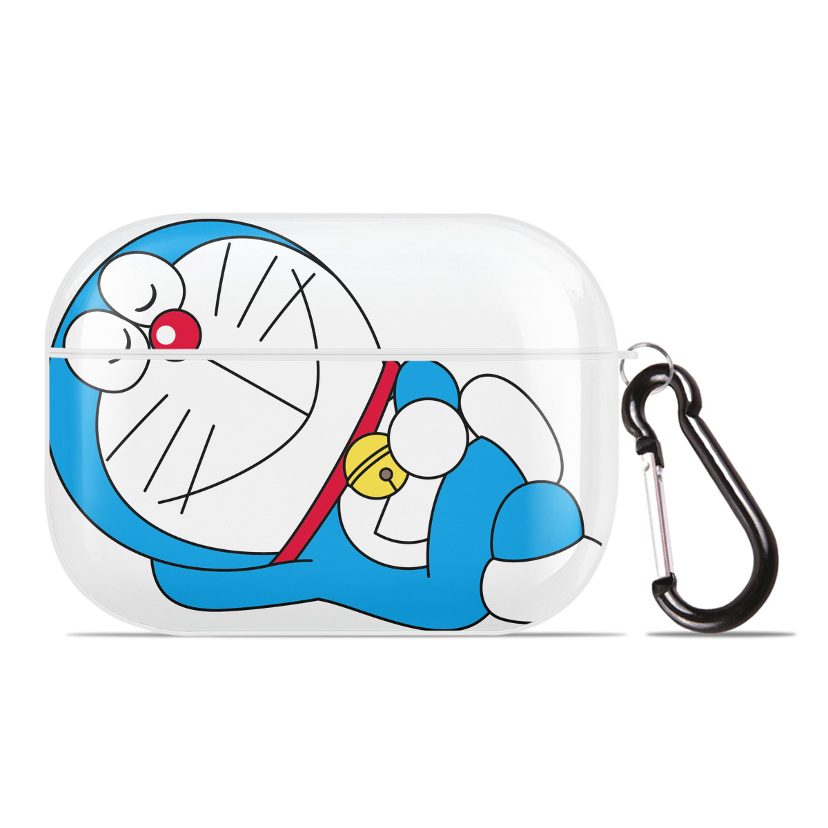 （画像用） ドラえもん Doraemon 【AirPods Pro用】ハードシェル保護ケース 耐衝撃・防指紋・カラビナ付き商品仕様