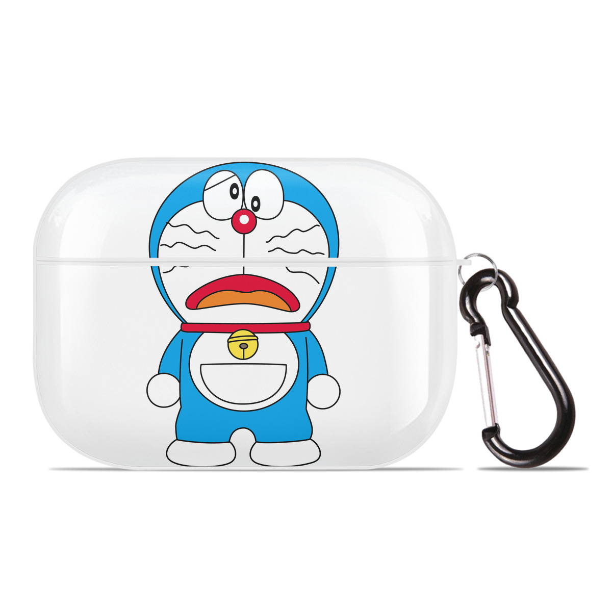 （画像用） ドラえもん Doraemon 【AirPods Pro用】ハードシェル保護ケース 耐衝撃・防指紋・カラビナ付き商品仕様