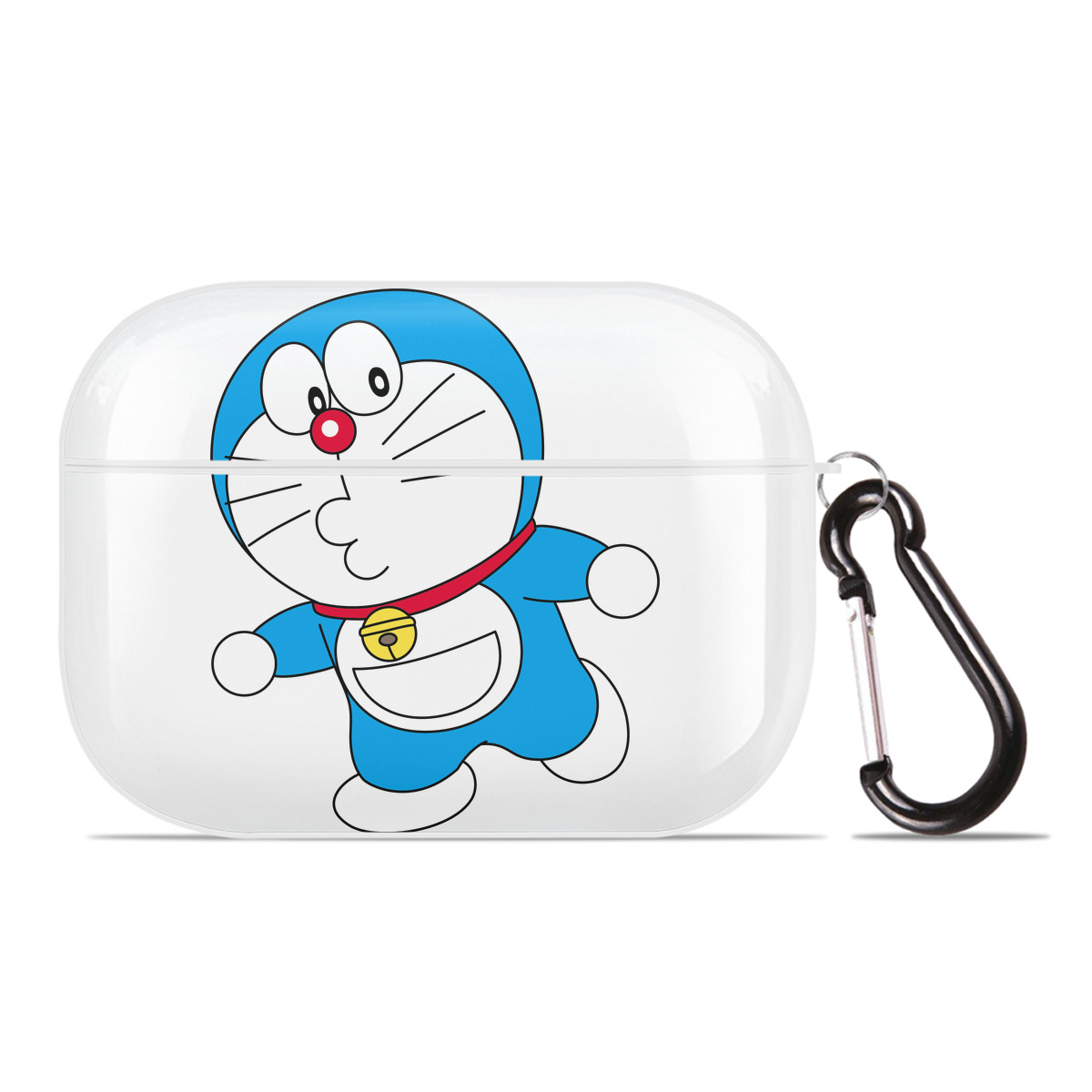 （画像用） ドラえもん Doraemon 【AirPods Pro用】ハードシェル保護ケース 耐衝撃・防指紋・カラビナ付き商品仕様