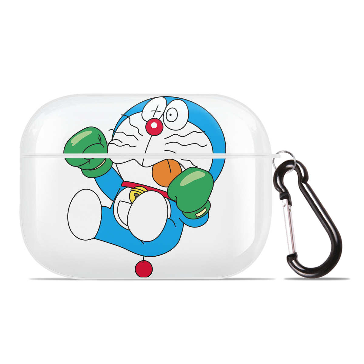 （画像用） ドラえもん Doraemon 【AirPods Pro用】ハードシェル保護ケース 耐衝撃・防指紋・カラビナ付き商品仕様
