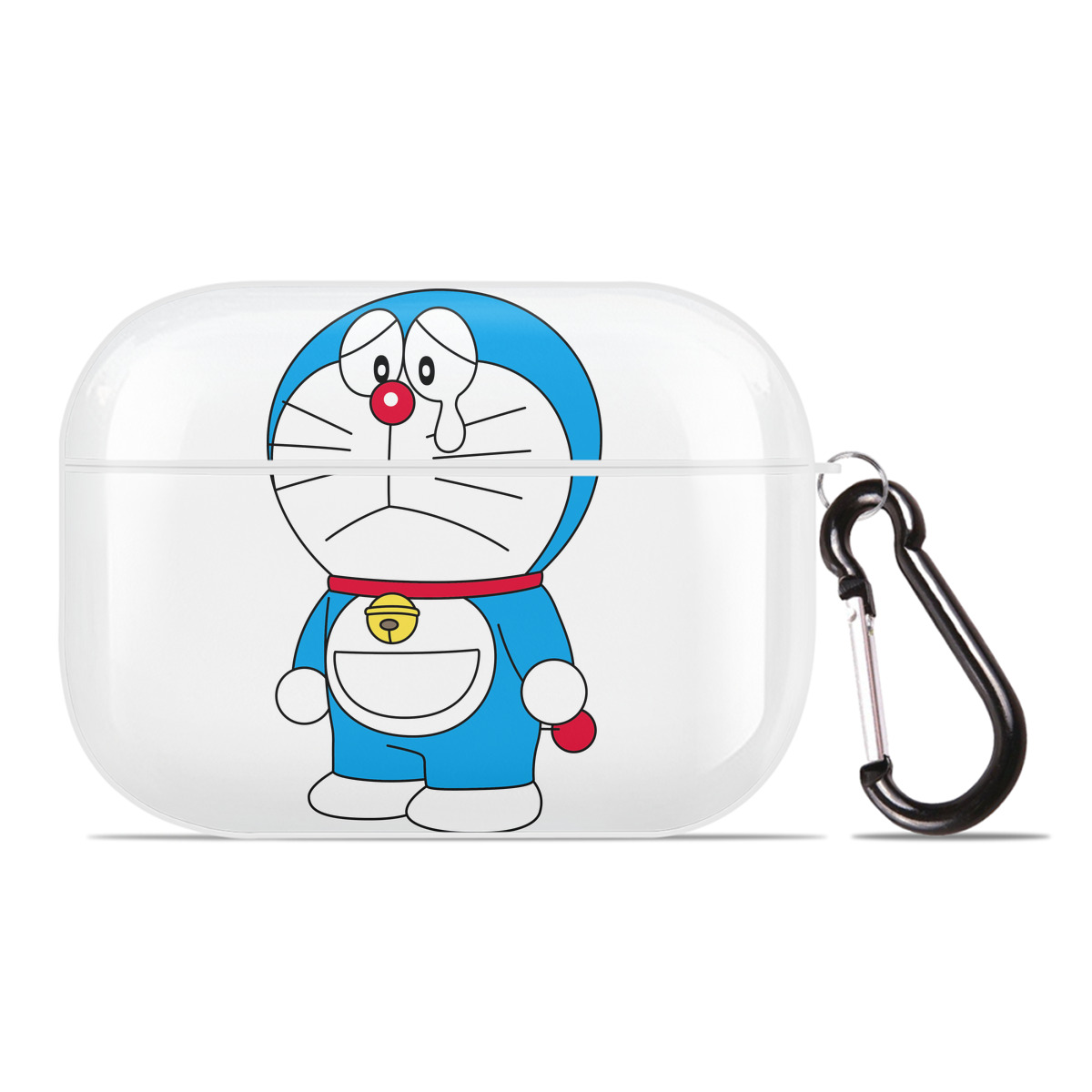 （画像用） ドラえもん Doraemon 【AirPods Pro用】ハードシェル保護ケース 耐衝撃・防指紋・カラビナ付き商品仕様