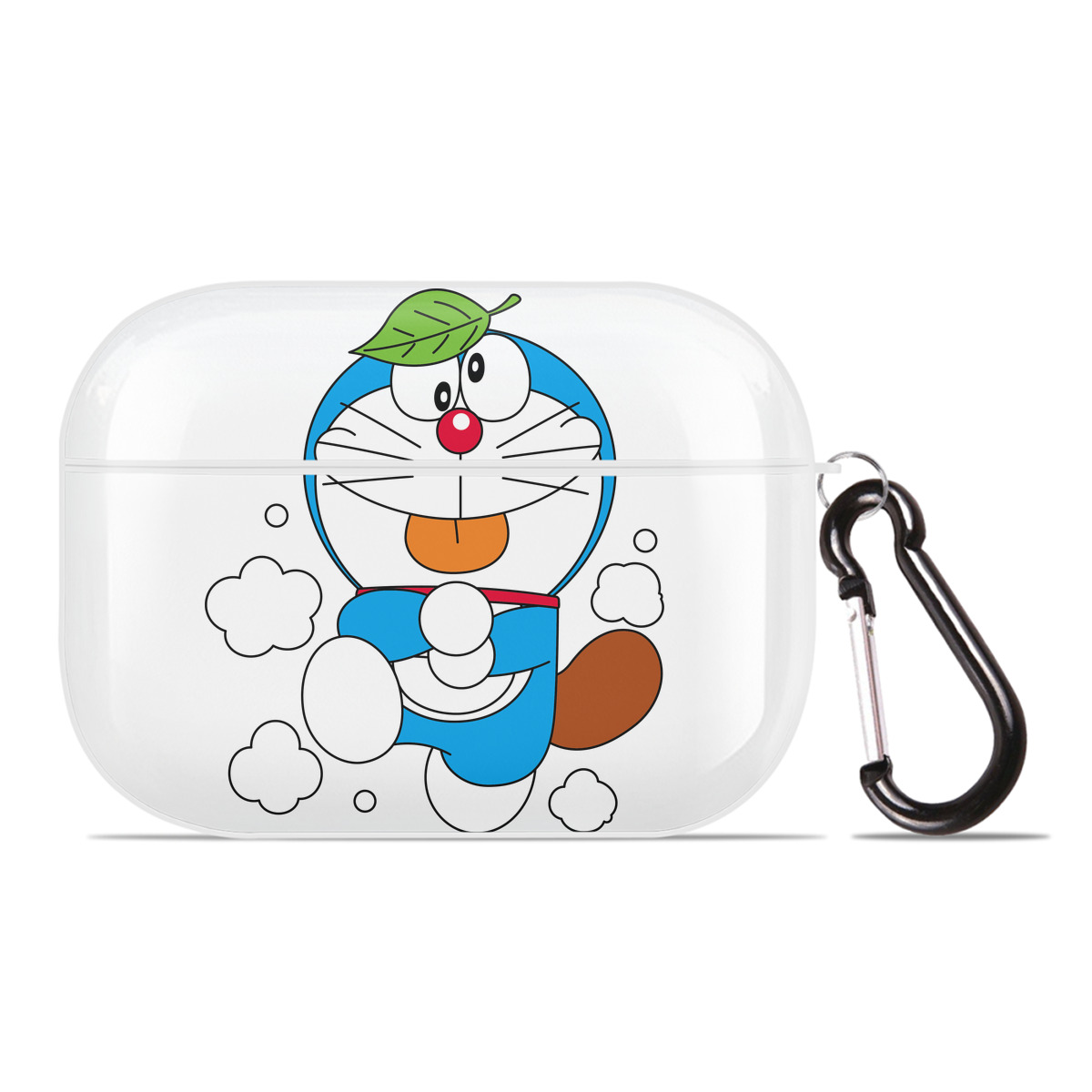 （画像用） ドラえもん Doraemon 【AirPods Pro用】ハードシェル保護ケース 耐衝撃・防指紋・カラビナ付き商品仕様