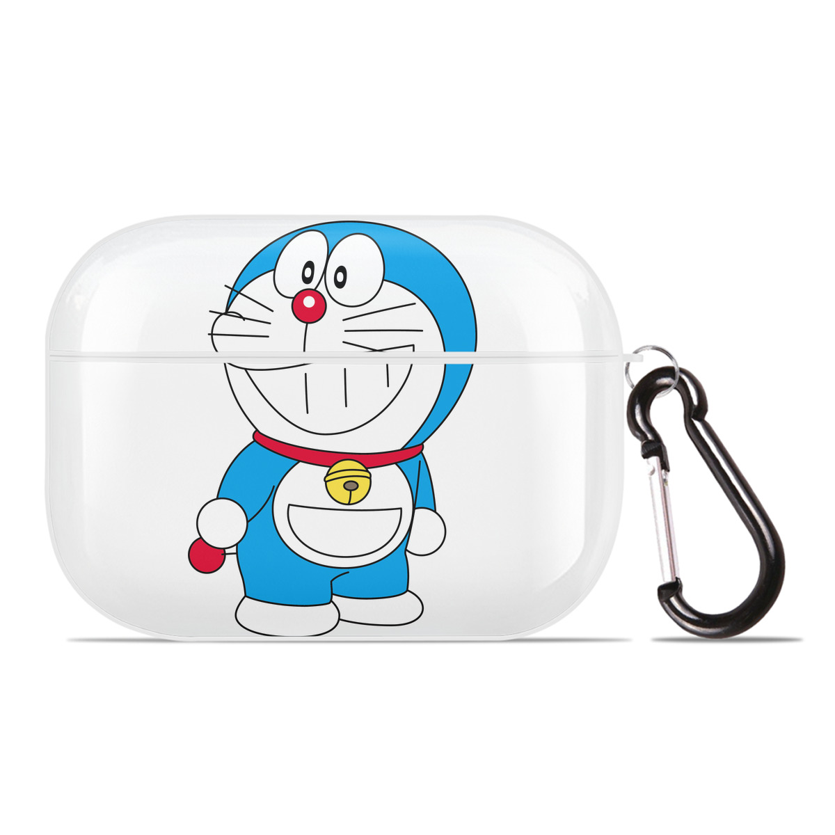（画像用） ドラえもん Doraemon 【AirPods Pro用】ハードシェル保護ケース 耐衝撃・防指紋・カラビナ付き商品仕様