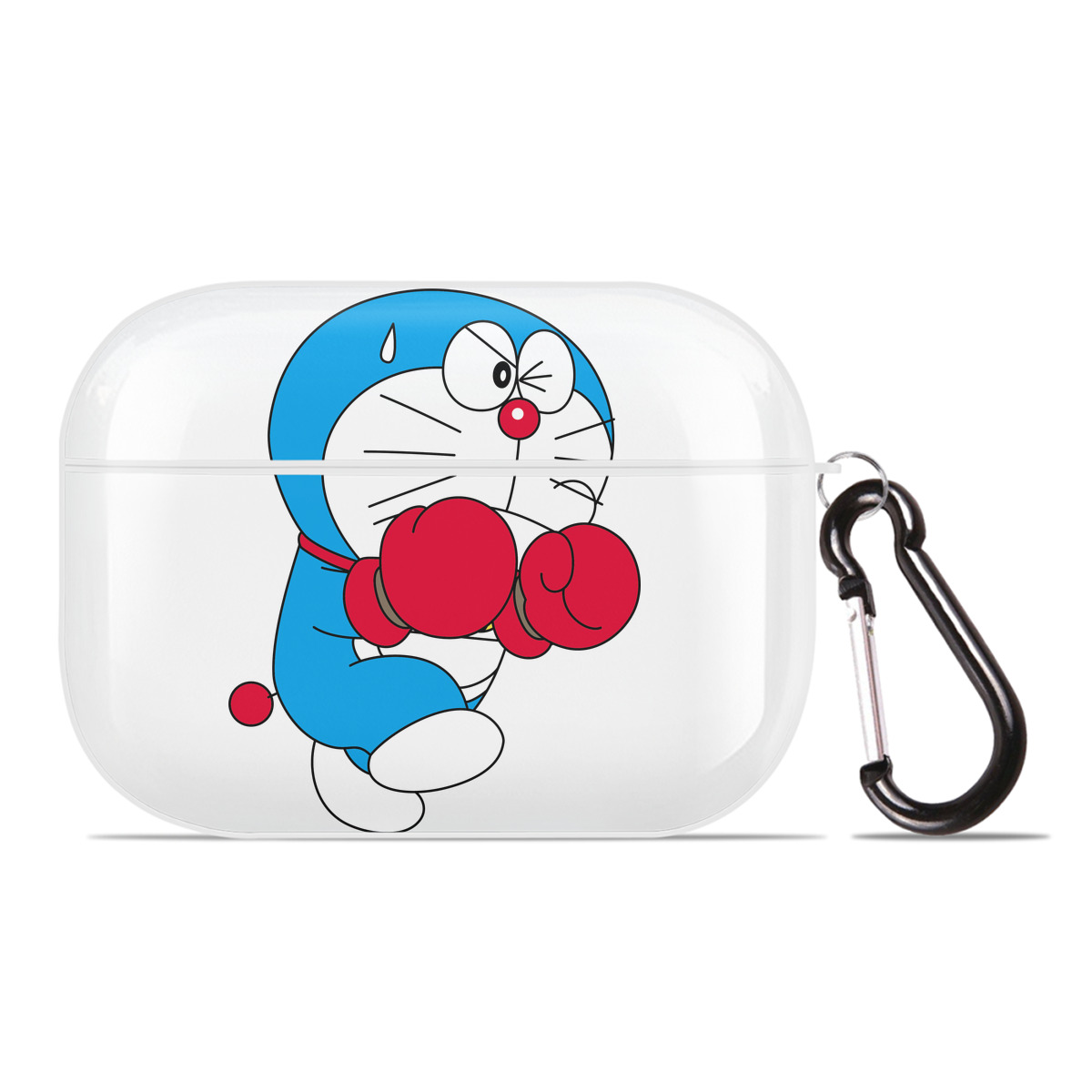 （画像用） ドラえもん Doraemon 【AirPods Pro用】ハードシェル保護ケース 耐衝撃・防指紋・カラビナ付き商品仕様