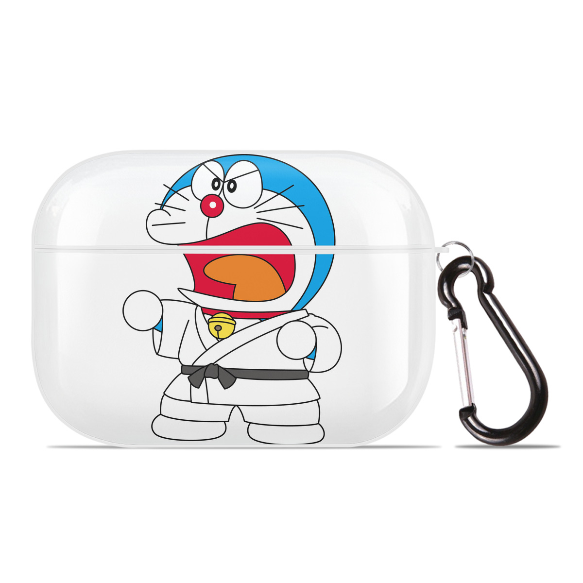 （画像用） ドラえもん Doraemon 【AirPods Pro用】ハードシェル保護ケース 耐衝撃・防指紋・カラビナ付き商品仕様