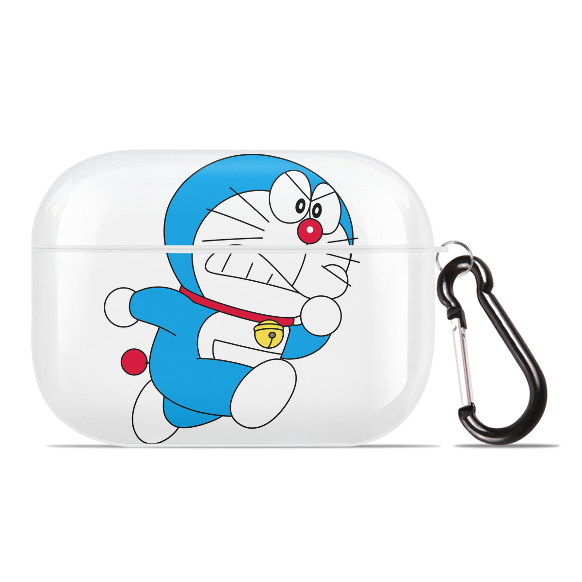（画像用） ドラえもん Doraemon 【AirPods Pro用】ハードシェル保護ケース 耐衝撃・防指紋・カラビナ付き商品仕様