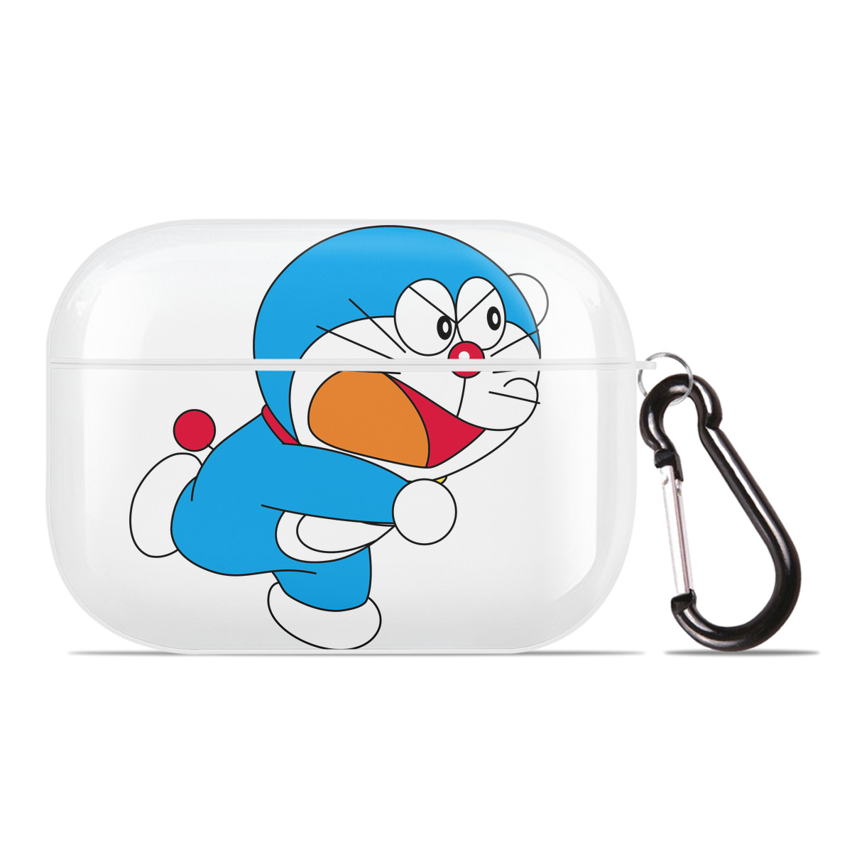 （画像用） ドラえもん Doraemon 【AirPods Pro用】ハードシェル保護ケース 耐衝撃・防指紋・カラビナ付き商品仕様
