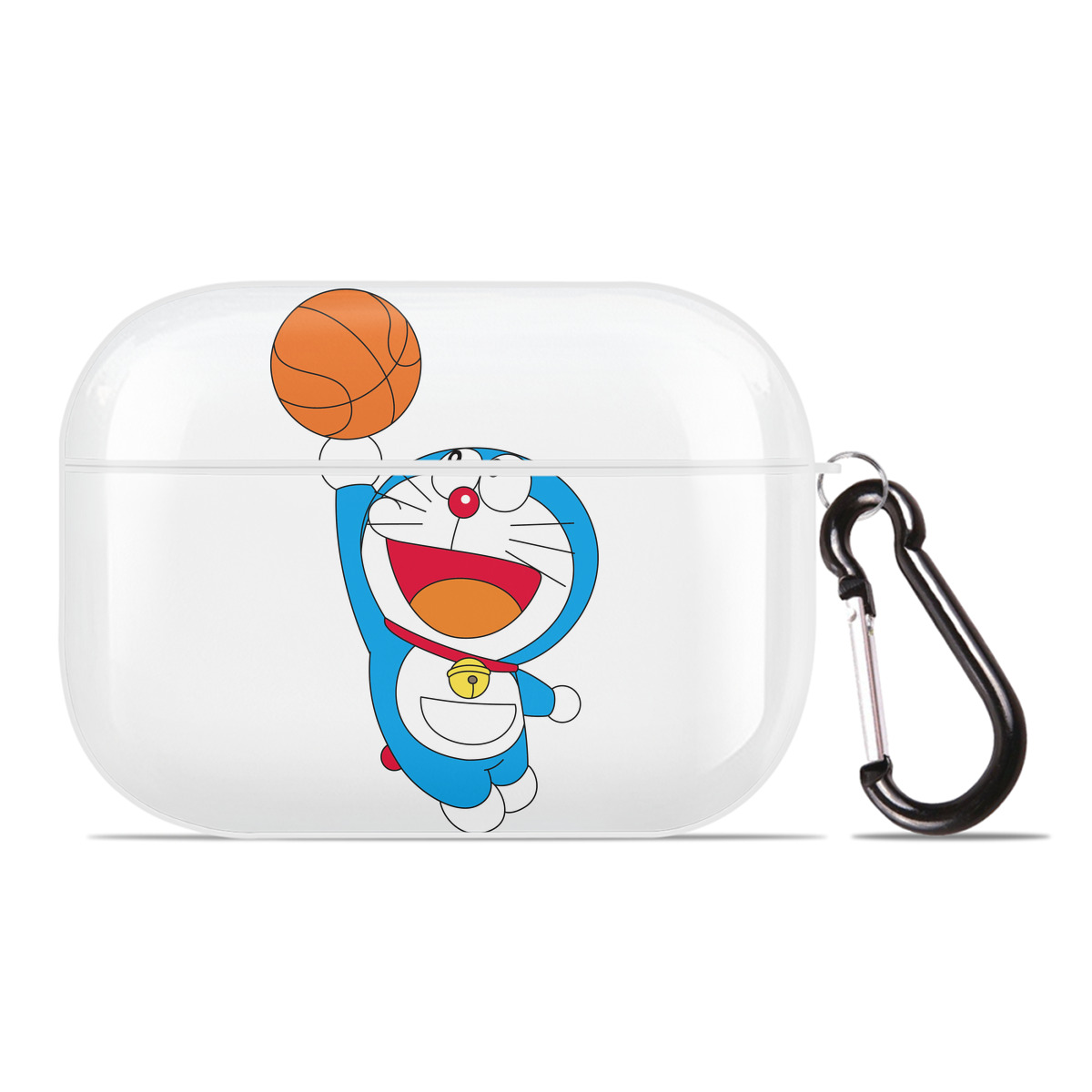 （画像用） ドラえもん Doraemon 【AirPods Pro用】ハードシェル保護ケース 耐衝撃・防指紋・カラビナ付き商品仕様