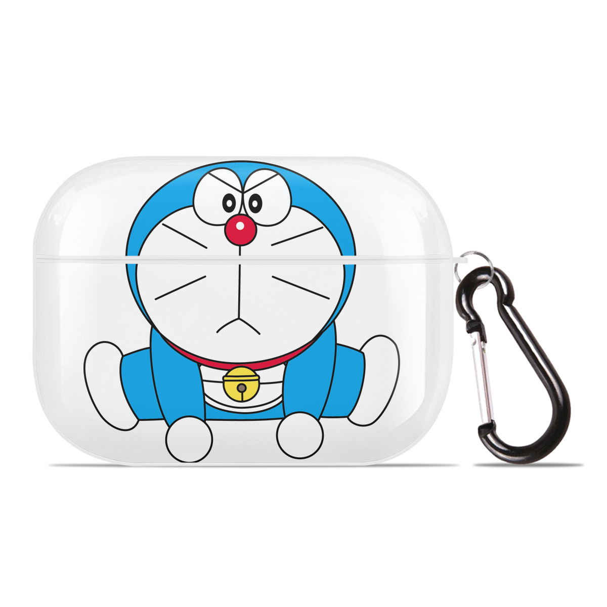 （画像用） ドラえもん Doraemon 【AirPods Pro用】ハードシェル保護ケース 耐衝撃・防指紋・カラビナ付き商品仕様