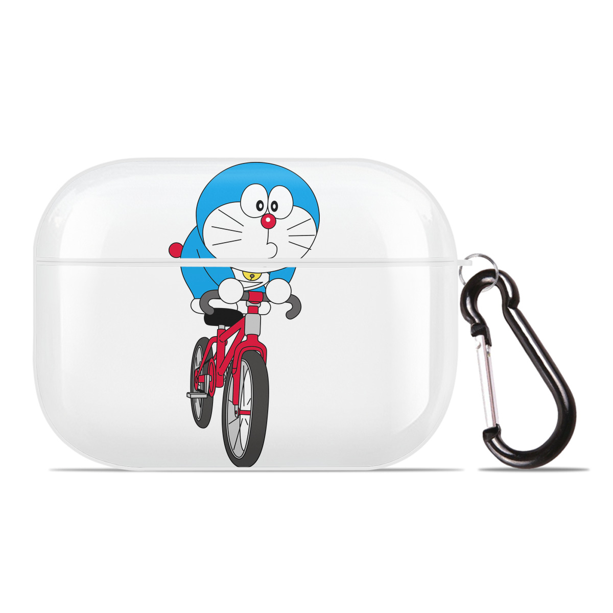 （画像用） ドラえもん Doraemon 【AirPods Pro用】ハードシェル保護ケース 耐衝撃・防指紋・カラビナ付き商品仕様