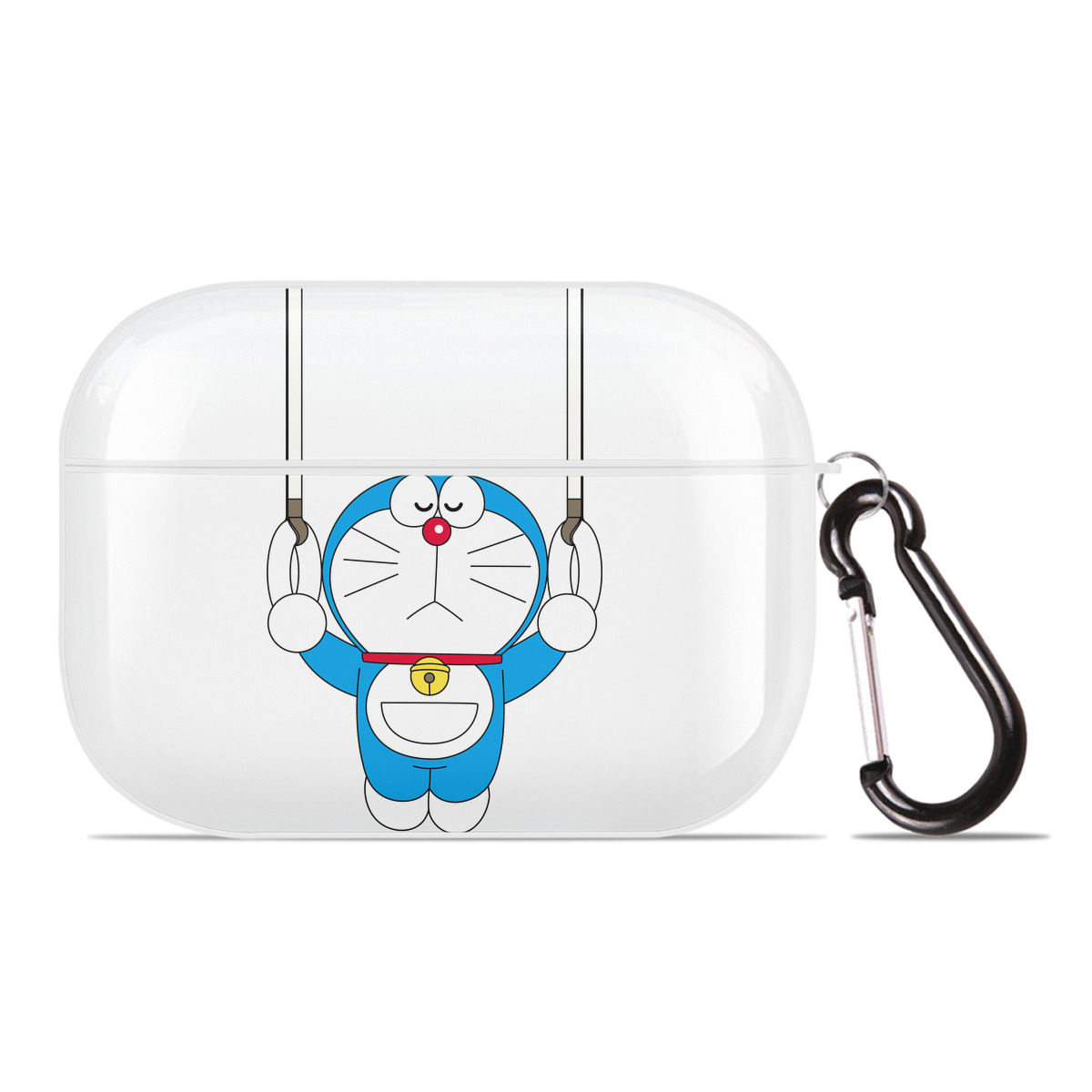 （画像用） ドラえもん Doraemon 【AirPods Pro用】ハードシェル保護ケース 耐衝撃・防指紋・カラビナ付き商品仕様