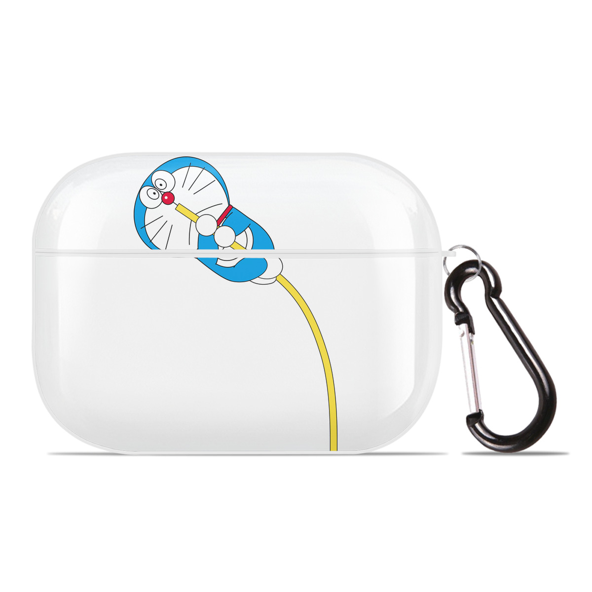 （画像用） ドラえもん Doraemon 【AirPods Pro用】ハードシェル保護ケース 耐衝撃・防指紋・カラビナ付き商品仕様