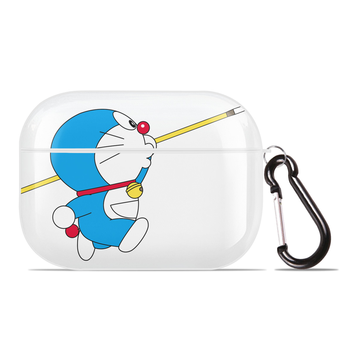 （画像用） ドラえもん Doraemon 【AirPods Pro用】ハードシェル保護ケース 耐衝撃・防指紋・カラビナ付き商品仕様