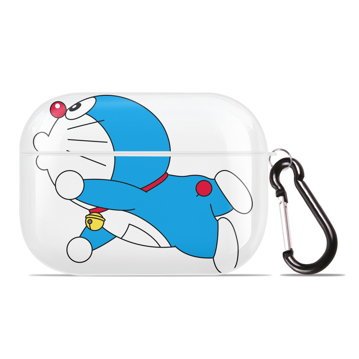 （画像用） ドラえもん Doraemon 【AirPods Pro用】ハードシェル保護ケース 耐衝撃・防指紋・カラビナ付き商品仕様