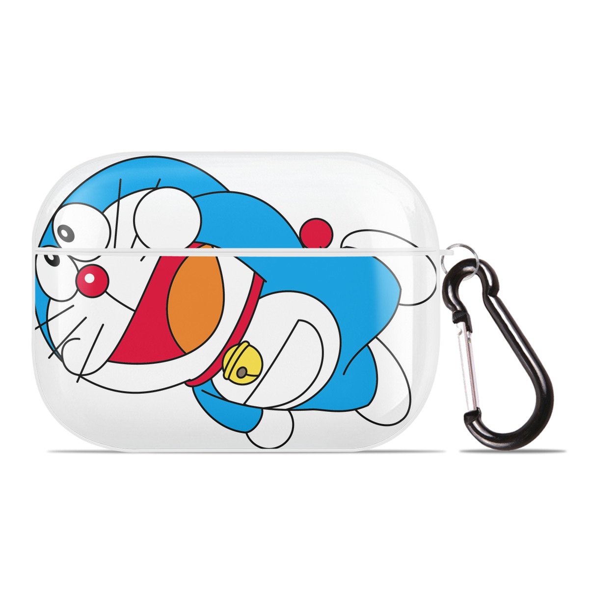 （画像用） ドラえもん Doraemon 【AirPods Pro用】ハードシェル保護ケース 耐衝撃・防指紋・カラビナ付き商品仕様