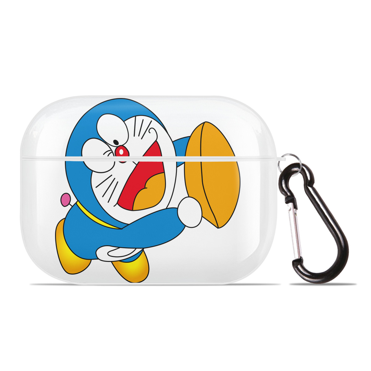 （画像用） ドラえもん Doraemon 【AirPods Pro用】ハードシェル保護ケース 耐衝撃・防指紋・カラビナ付き商品仕様