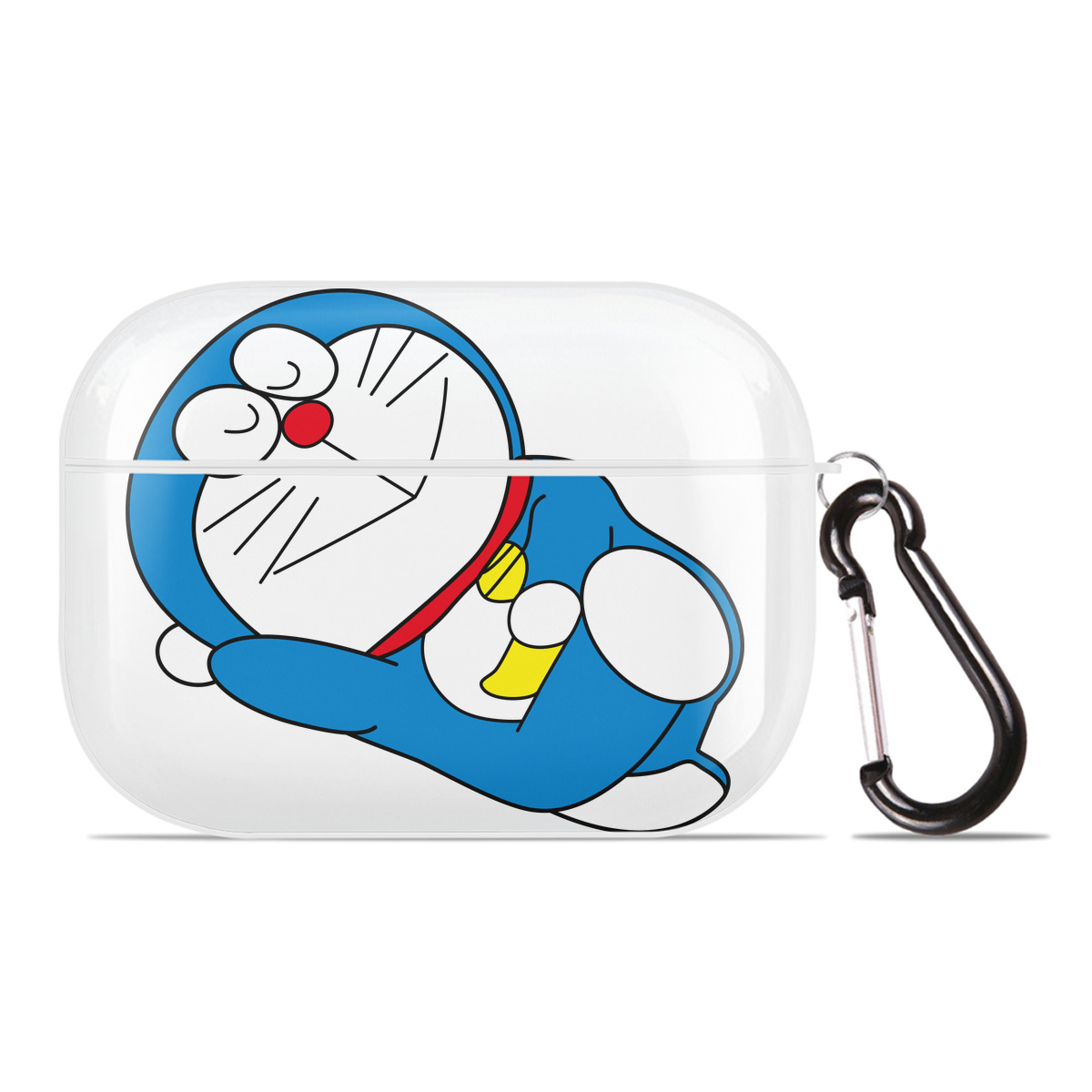 （画像用） ドラえもん Doraemon 【AirPods Pro用】ハードシェル保護ケース 耐衝撃・防指紋・カラビナ付き商品仕様