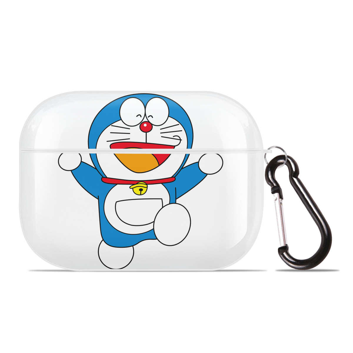 （画像用） ドラえもん Doraemon 【AirPods Pro用】ハードシェル保護ケース 耐衝撃・防指紋・カラビナ付き商品仕様