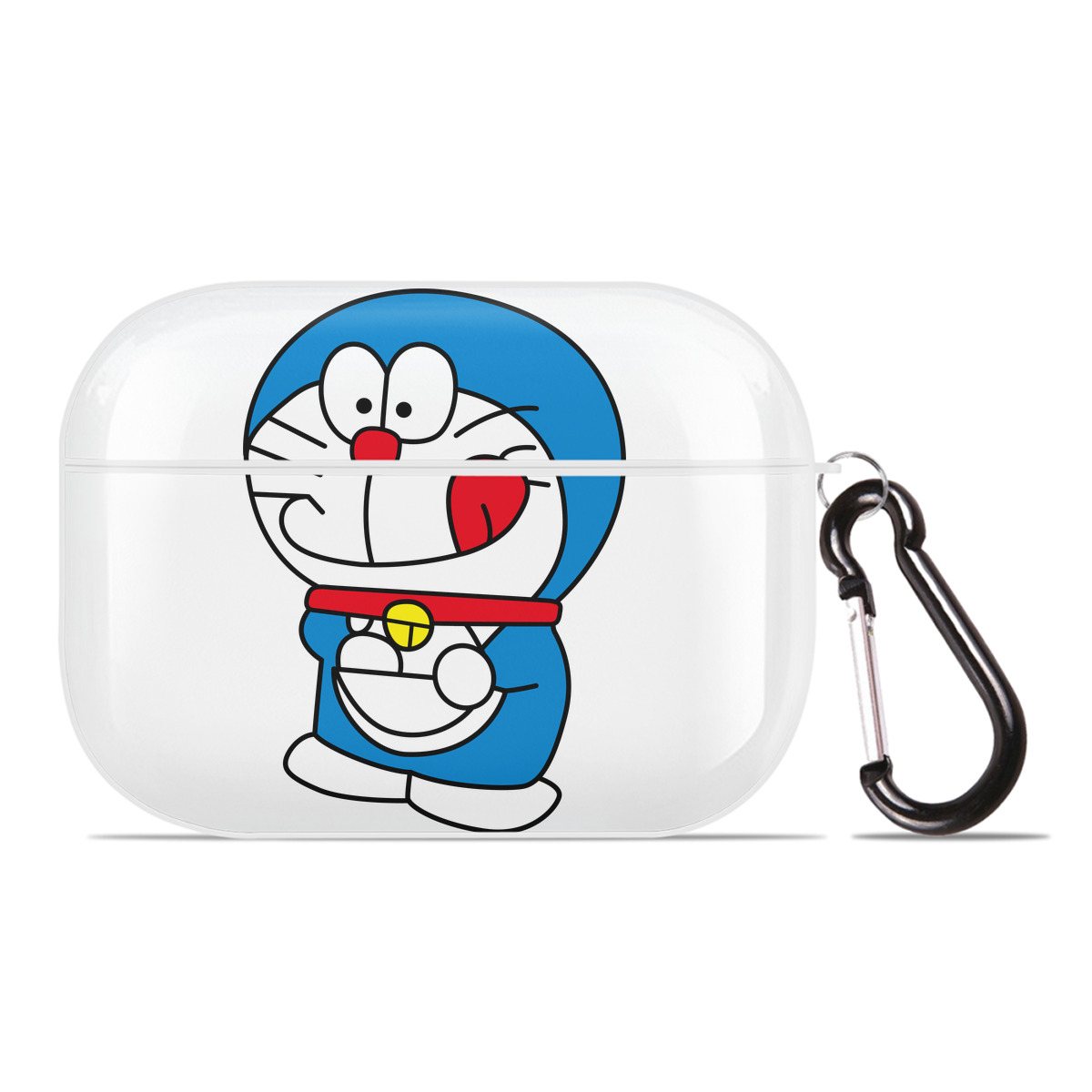 （画像用） ドラえもん Doraemon 【AirPods Pro用】ハードシェル保護ケース 耐衝撃・防指紋・カラビナ付き商品仕様