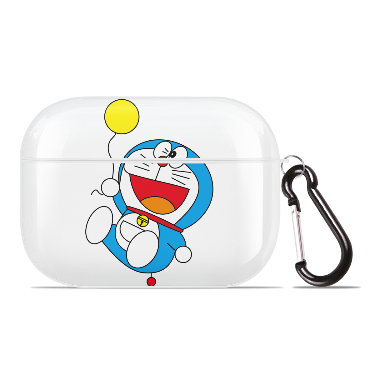 （画像用） ドラえもん Doraemon 【AirPods Pro用】ハードシェル保護ケース 耐衝撃・防指紋・カラビナ付き商品仕様