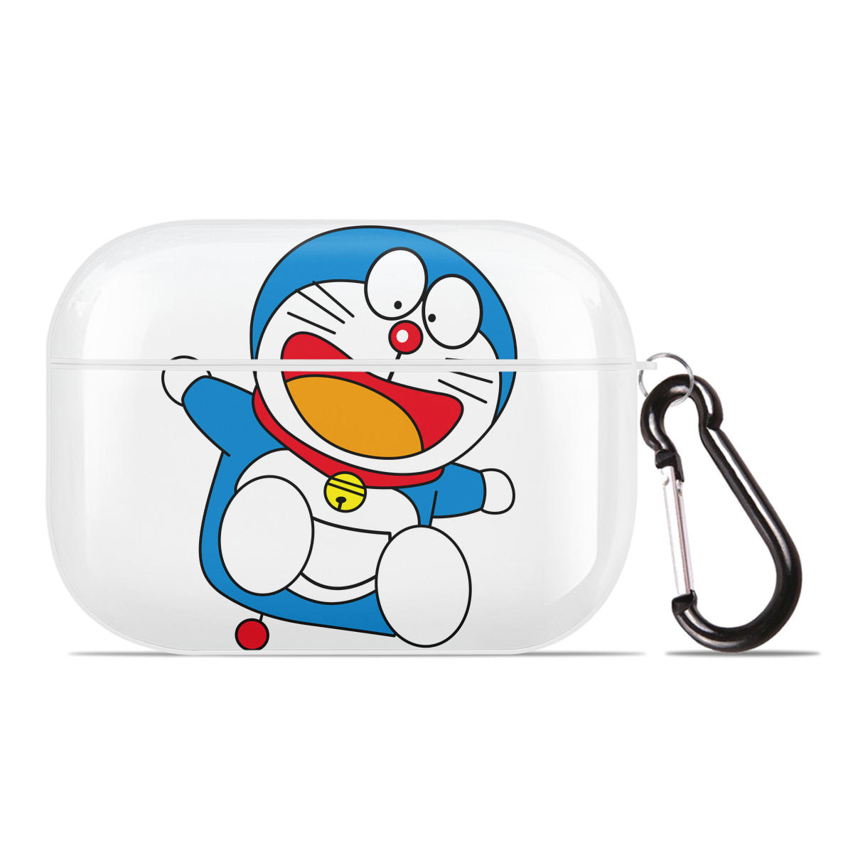 （画像用） ドラえもん Doraemon 【AirPods Pro用】ハードシェル保護ケース 耐衝撃・防指紋・カラビナ付き商品仕様