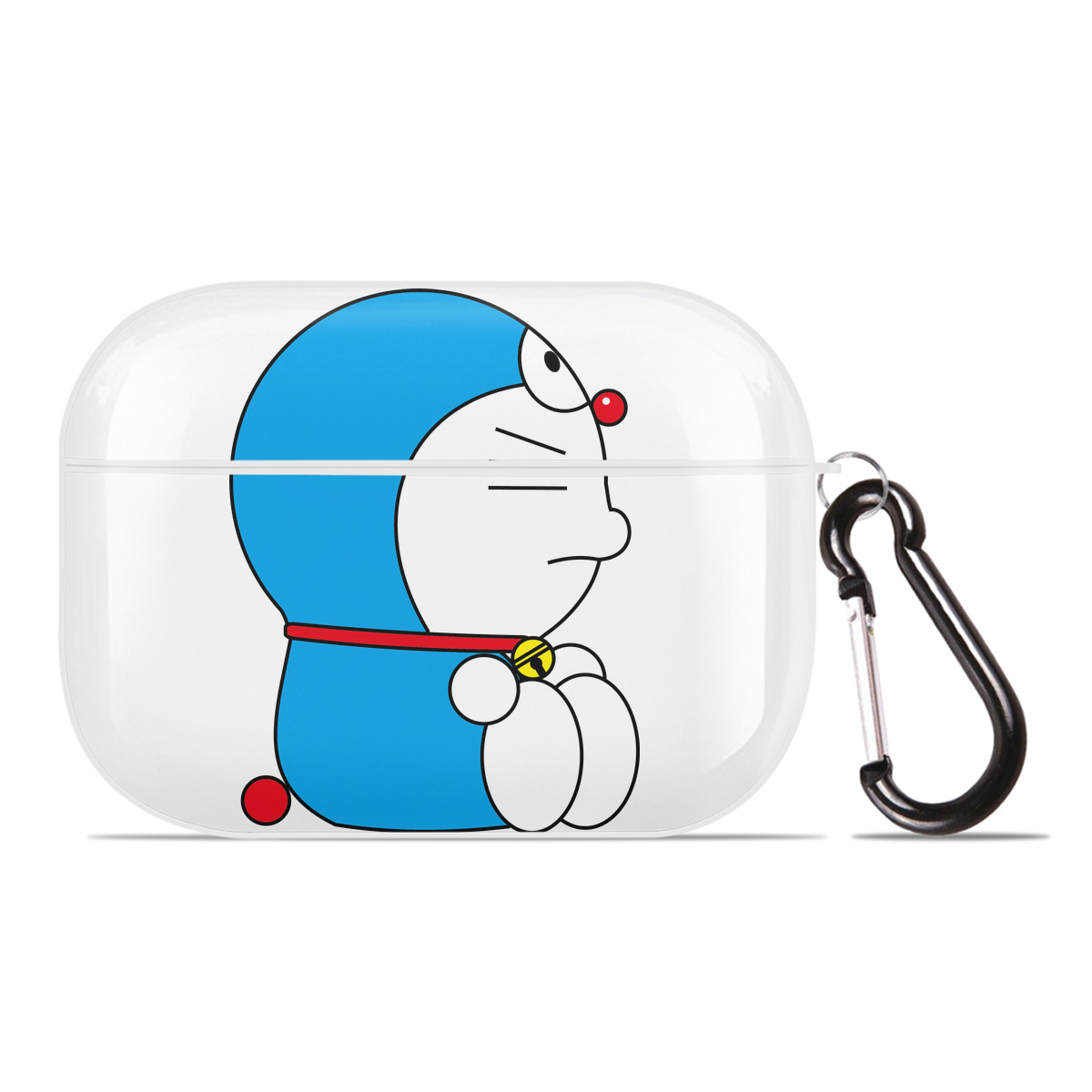 （画像用） ドラえもん Doraemon 【AirPods Pro用】ハードシェル保護ケース 耐衝撃・防指紋・カラビナ付き商品仕様