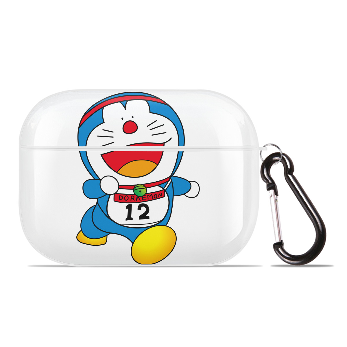 （画像用） ドラえもん Doraemon 【AirPods Pro用】ハードシェル保護ケース 耐衝撃・防指紋・カラビナ付き商品仕様